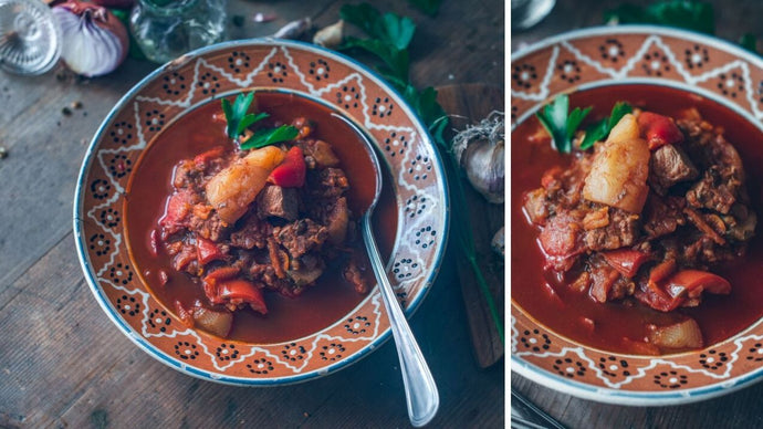 Il GULASH - ricetta tradizionale ungherese, senza glutine e latte