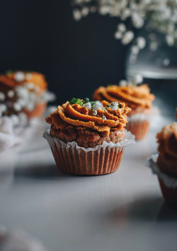 Cupcakes salati alla zucca