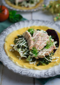 Crepes di legumi senza uova