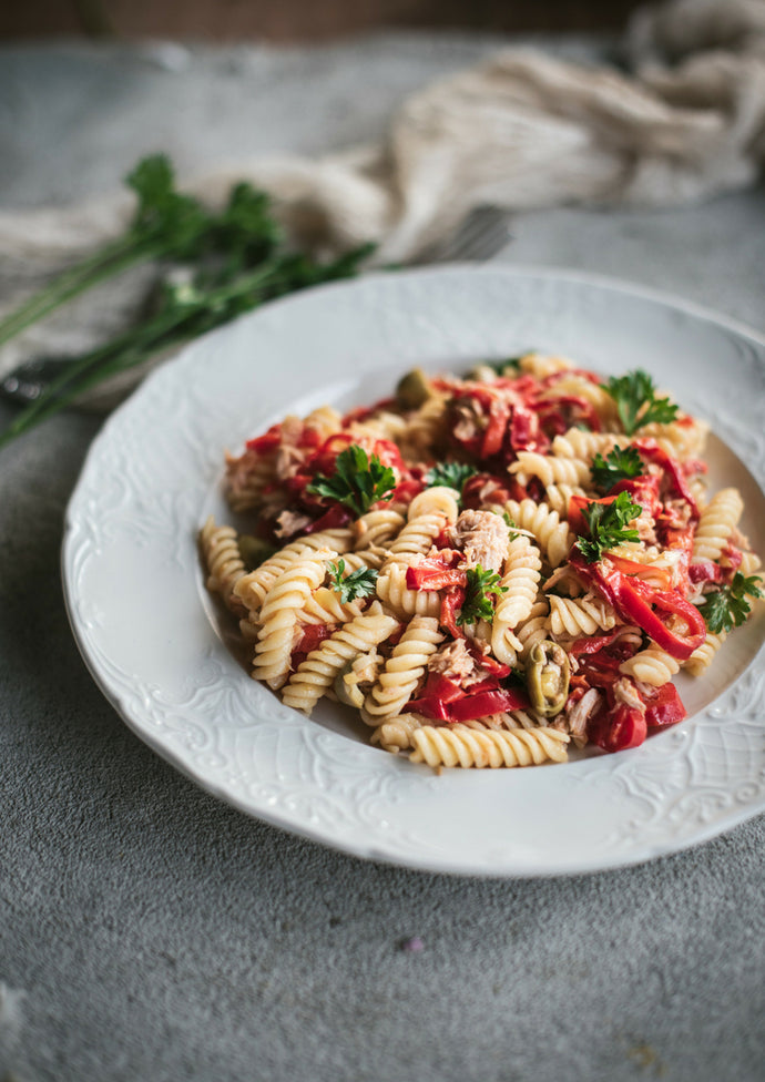 Insalata di pasta - senza glutine, senza latticini