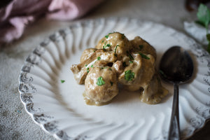 Polpette ai funghi porcini
