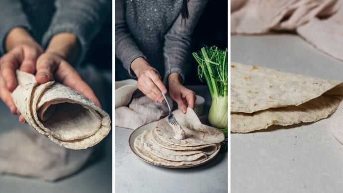 PIADINA SENZA GLUTINE >> ricetta facile e veloce con farina di QUINOA