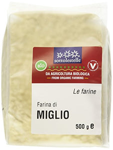 Sottolestelle Farina di Miglio - 6 confezioni da 500gr - Totale  3 kg