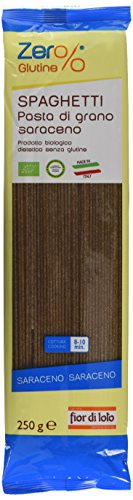 Zer% Glutine Spaghetti di Grano Saraceno - 4 pezzi da 250 g [1 kg]