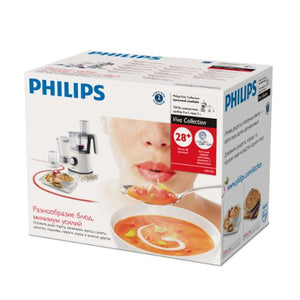 Philips HR7761/00 Robot da cucina 3 in 1, Multifunzione con Frullatore + Tritatutto, 750 W- Viva Collection -