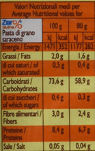 Zer% Glutine Spaghetti di Grano Saraceno - 4 pezzi da 250 g [1 kg]