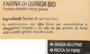 Fior Di Loto Farina Di Quinoa - 375 gr, Senza glutine