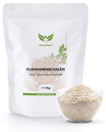 NaturaForte Low-Carb Bucce Di Psillio 1kg, Polvere, Soddisfatti o Rimborsati, Vegano